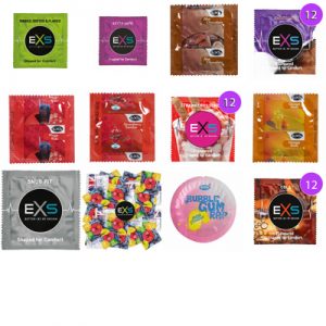 EXS, Magnum Condoms, Natural Latex & Silicone Lubricated, Large Size, Vegan