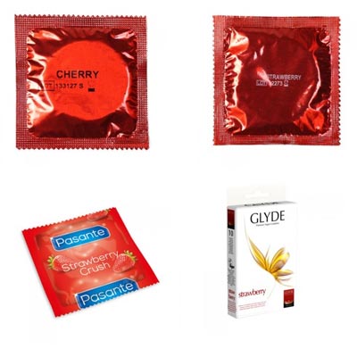 red-condoms