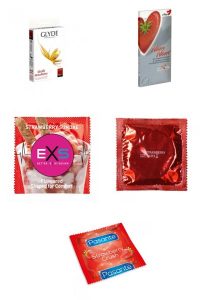 strawberry-flavoured-condoms